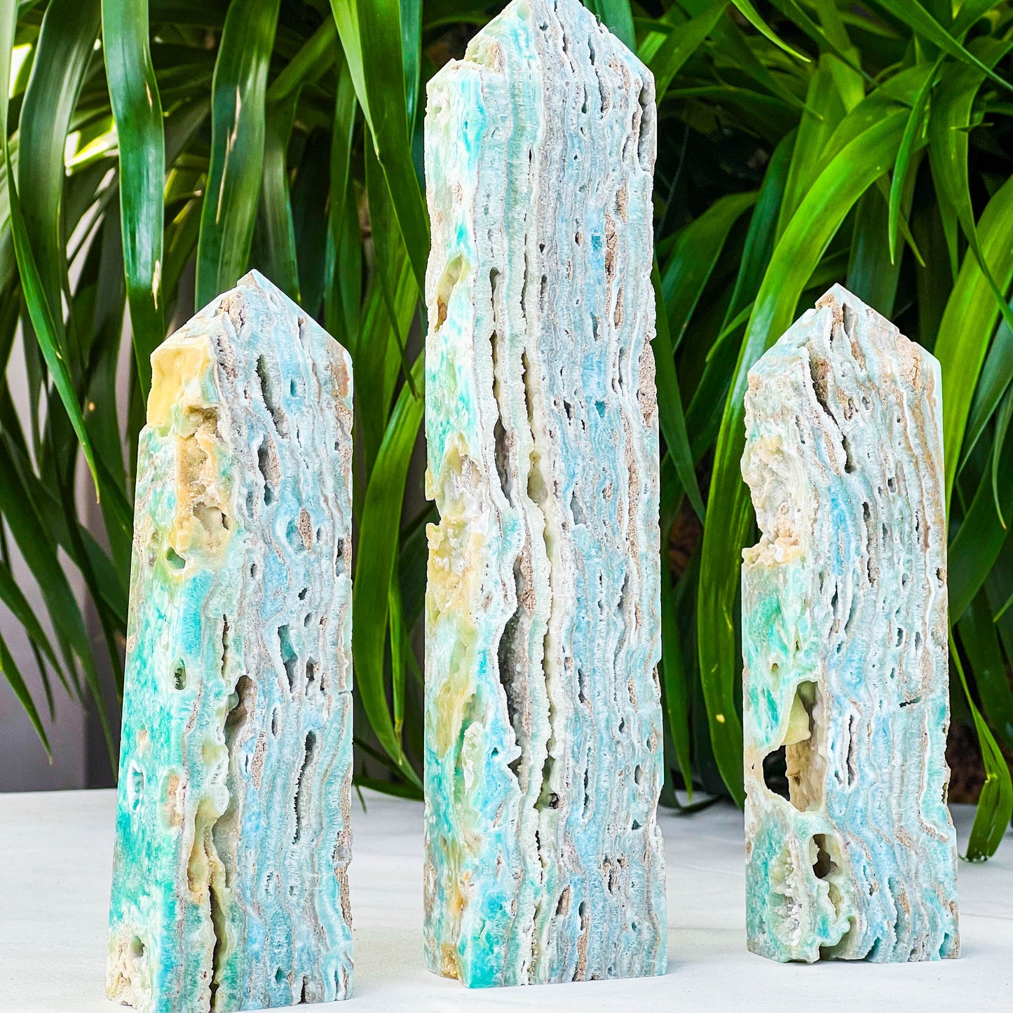 Caribbean calcite tower