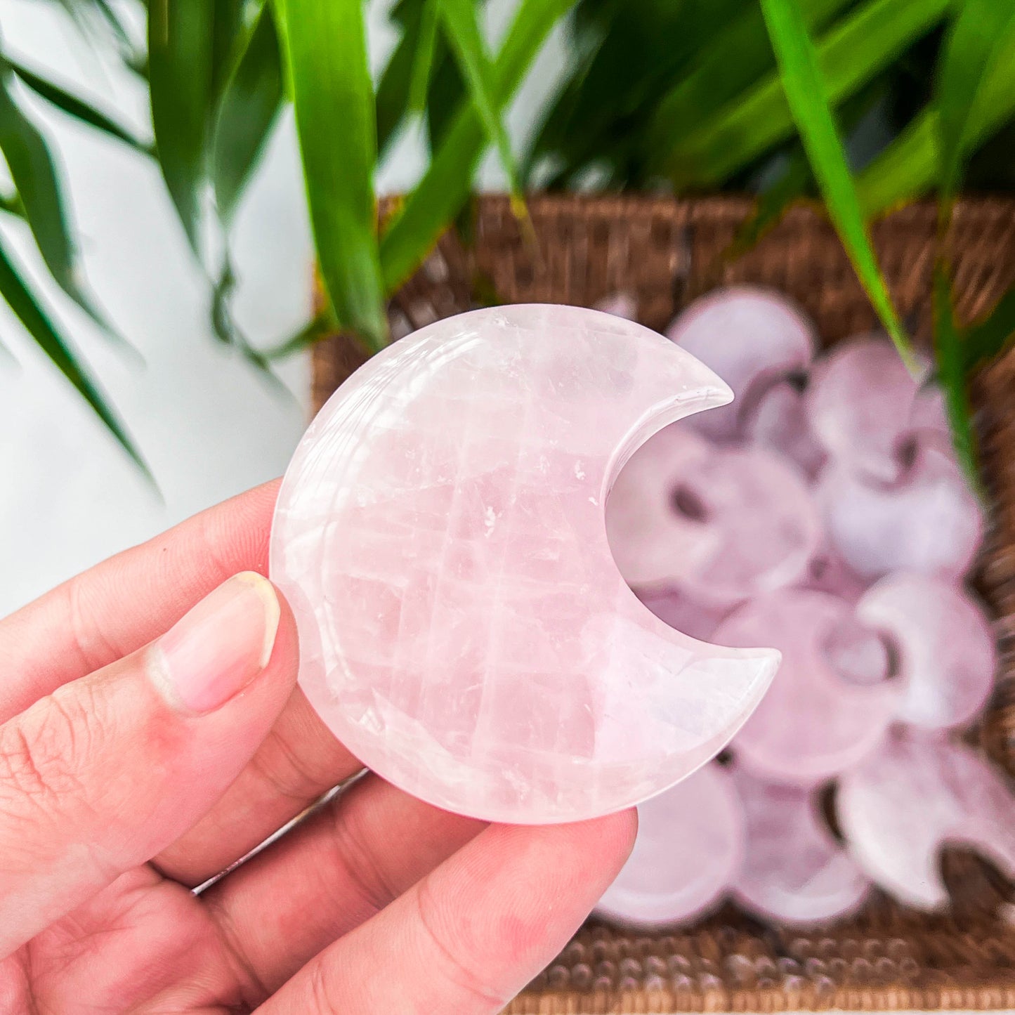 rose quartz moon