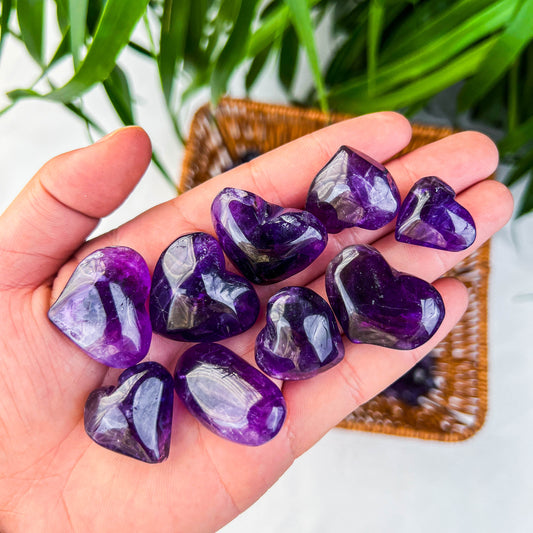 amethyst heart