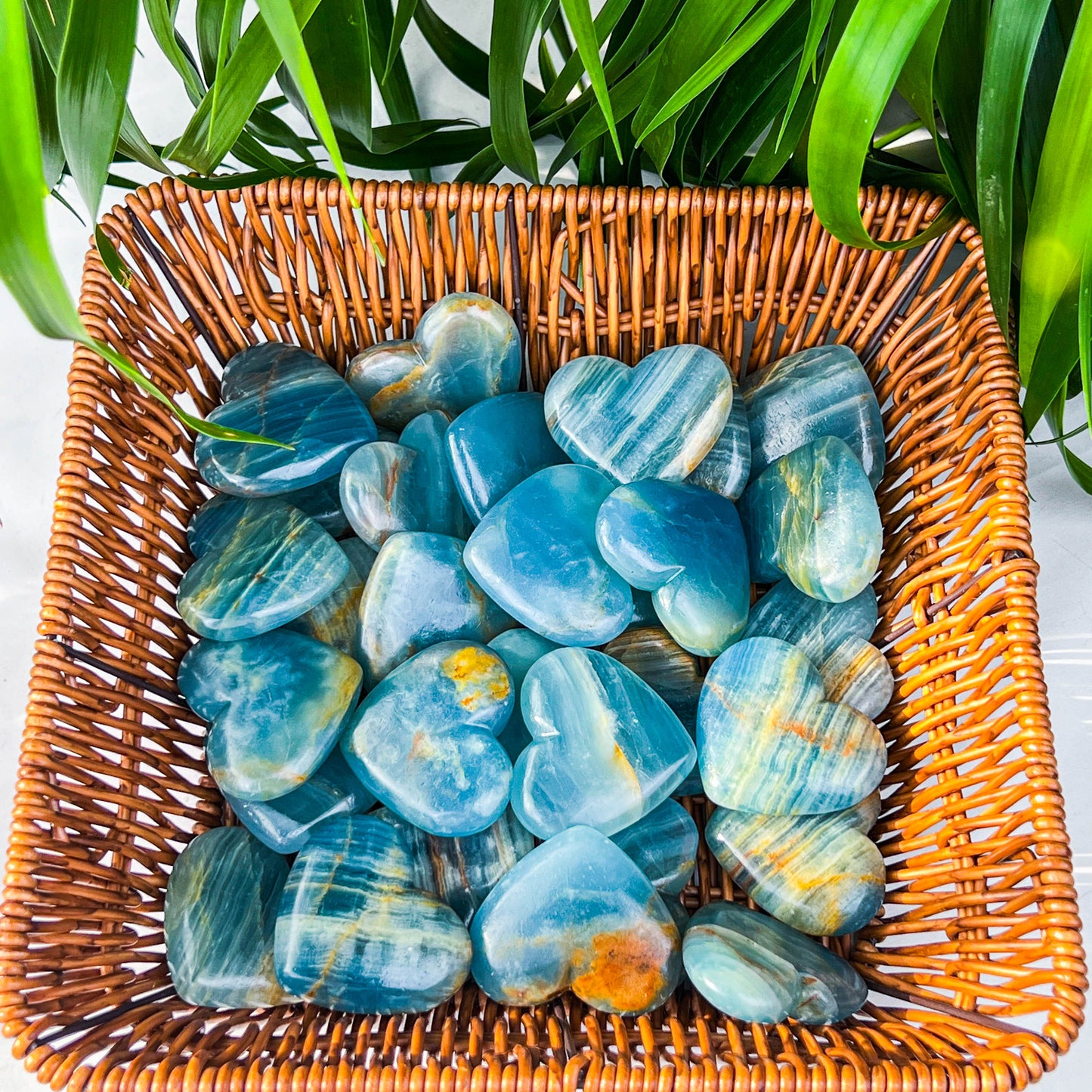 blue onyx heart