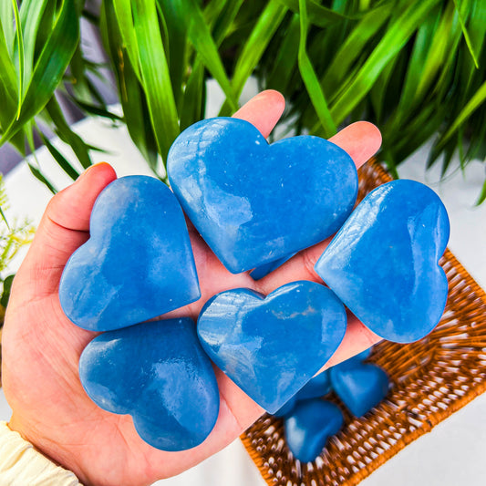 Angelite heart