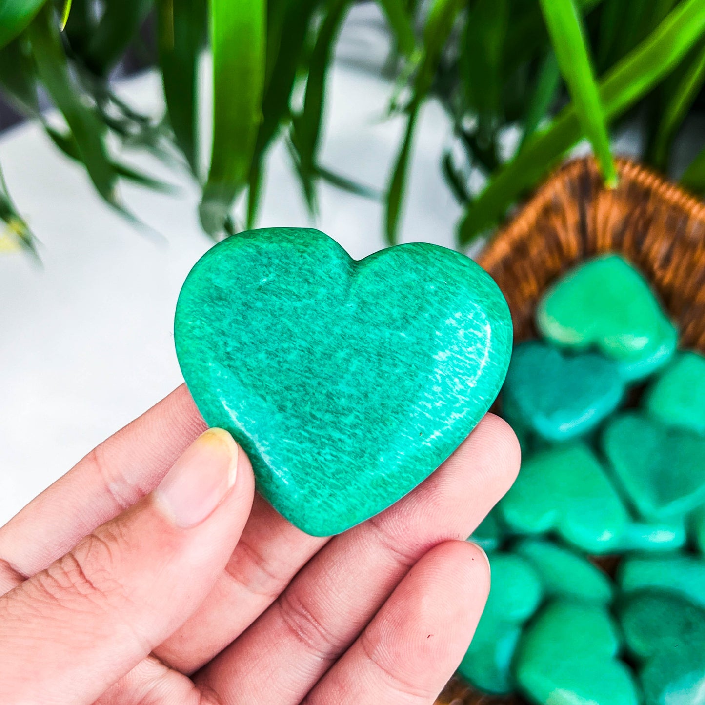 amazonite heart