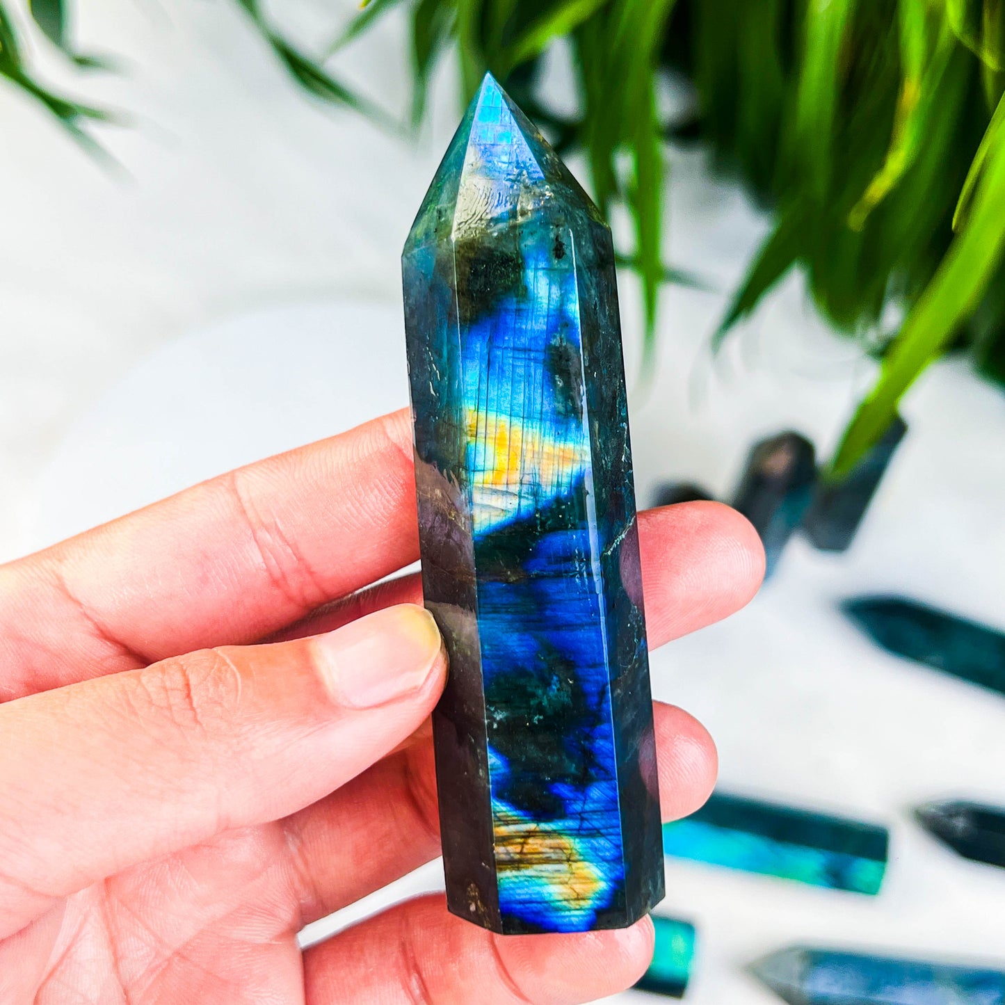 labradorite tower