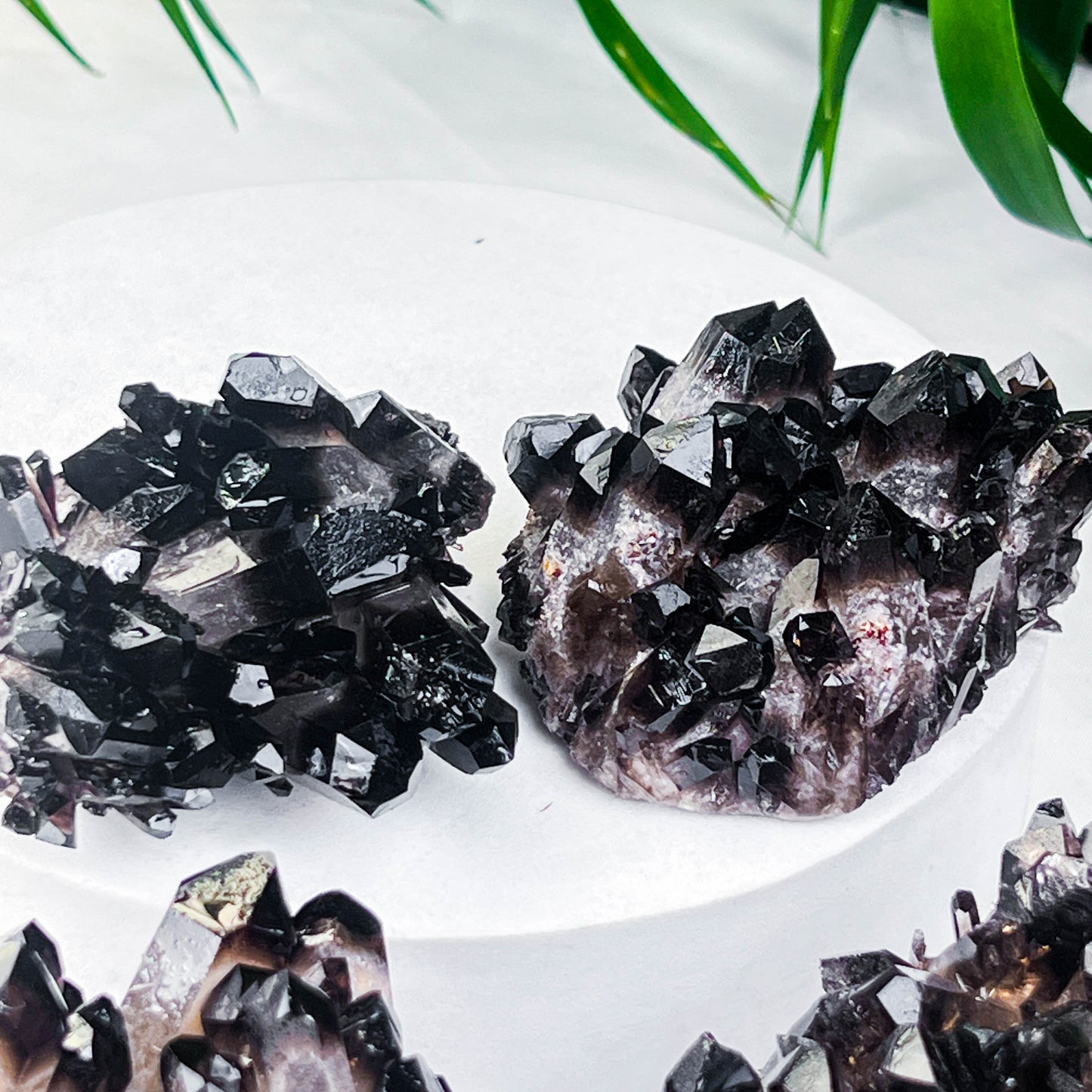 smokey quartz cluster