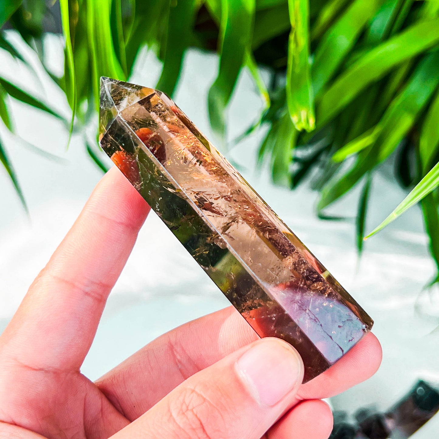 smoke quartz tower
