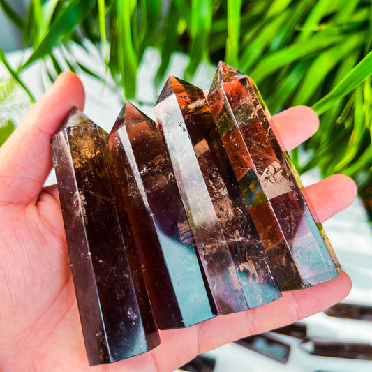 smoke quartz tower