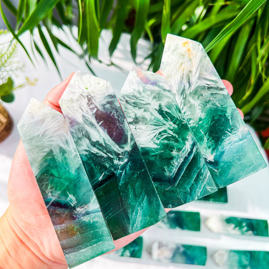 snow fluorite tower
