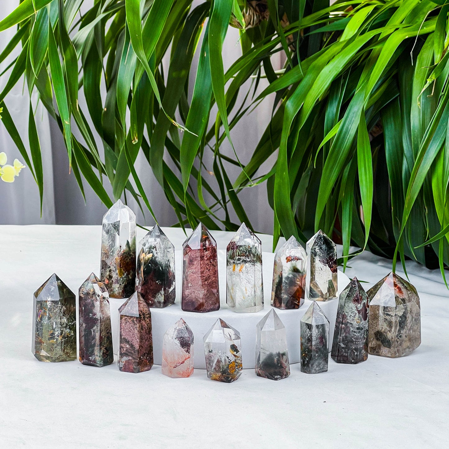 garden quartz tower