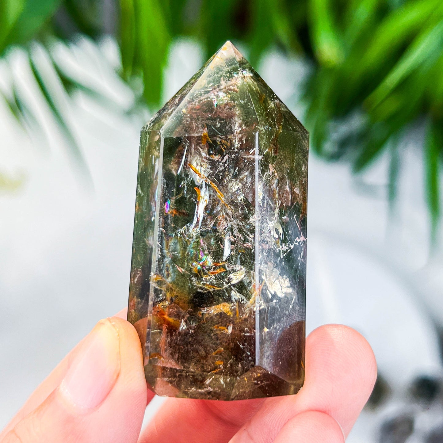 garden quartz tower