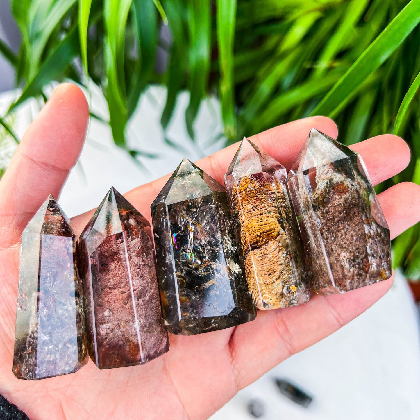 garden quartz tower